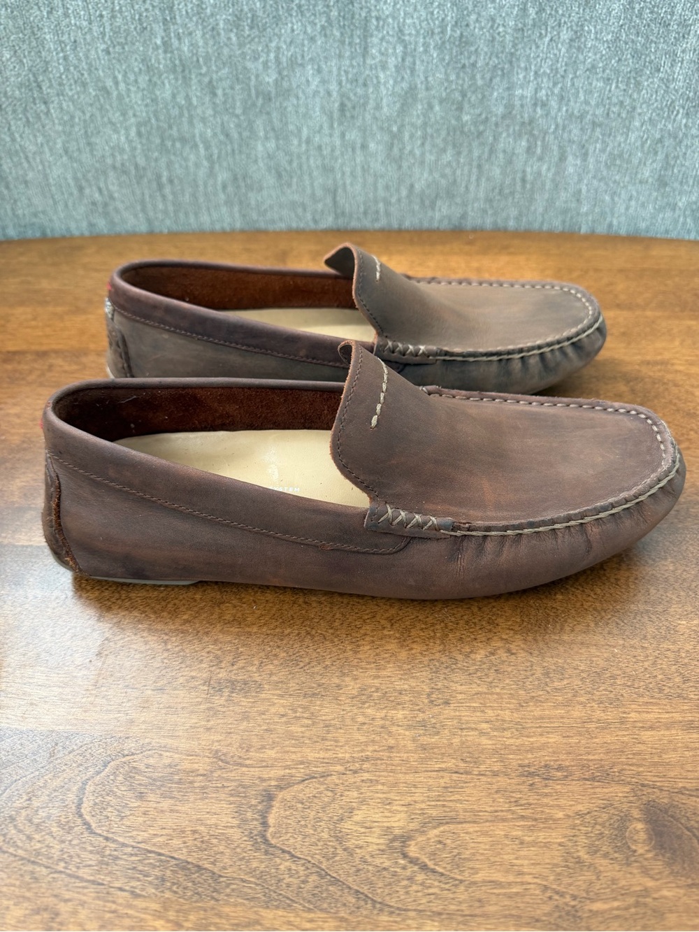 UGG Upshaw loafers Men's Brown Leather Slip-On - Picture 6 of 9